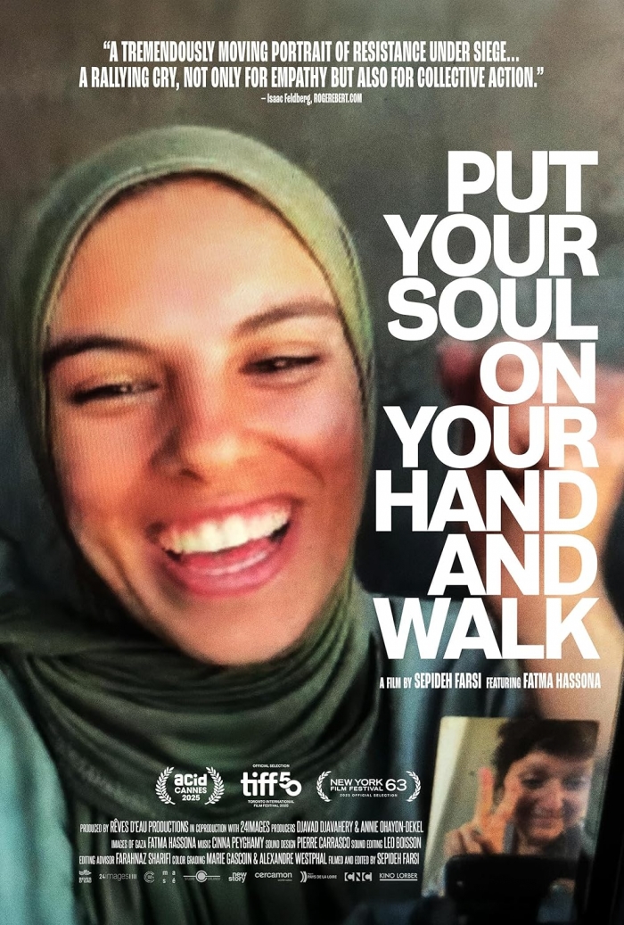 Put your soul on your hand and walk